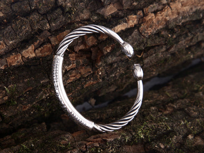 Engraved mantra bracelet, Sterling silver cuff bracelet, lotus flower bracelet, statement bracelet, Buddhist jewelry, protection bracelet