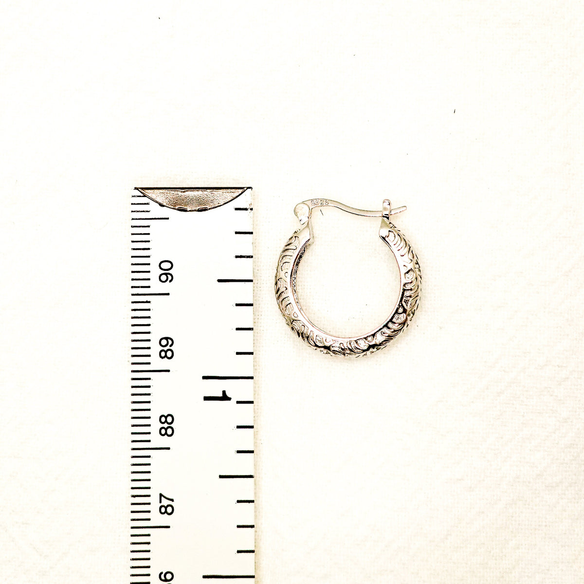 Sterling Silver Filigree Hoop Earrings: Boho Everyday Jewelry