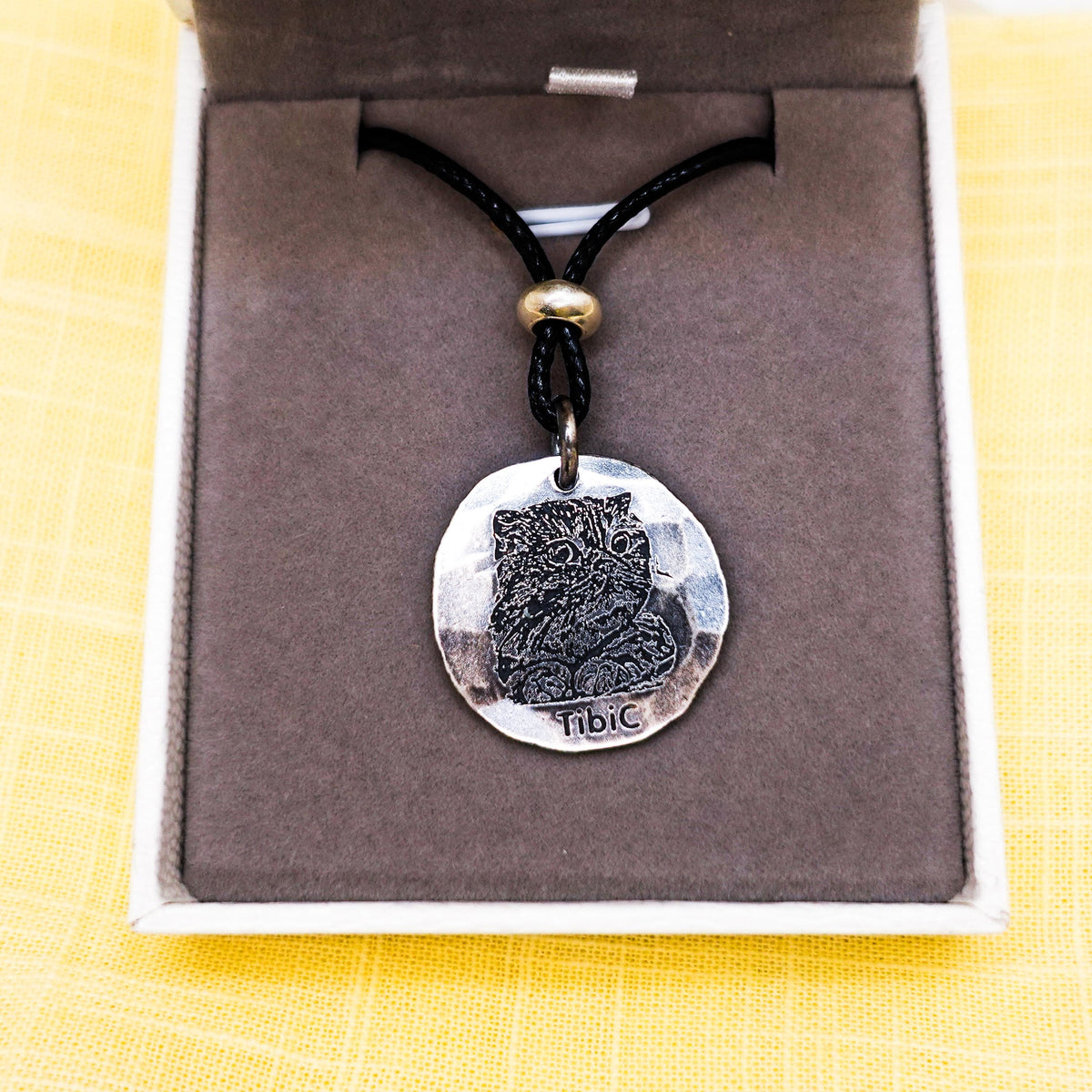 Sterling Silver Portrait Necklace: Personalized Photo Engraved Jewelry