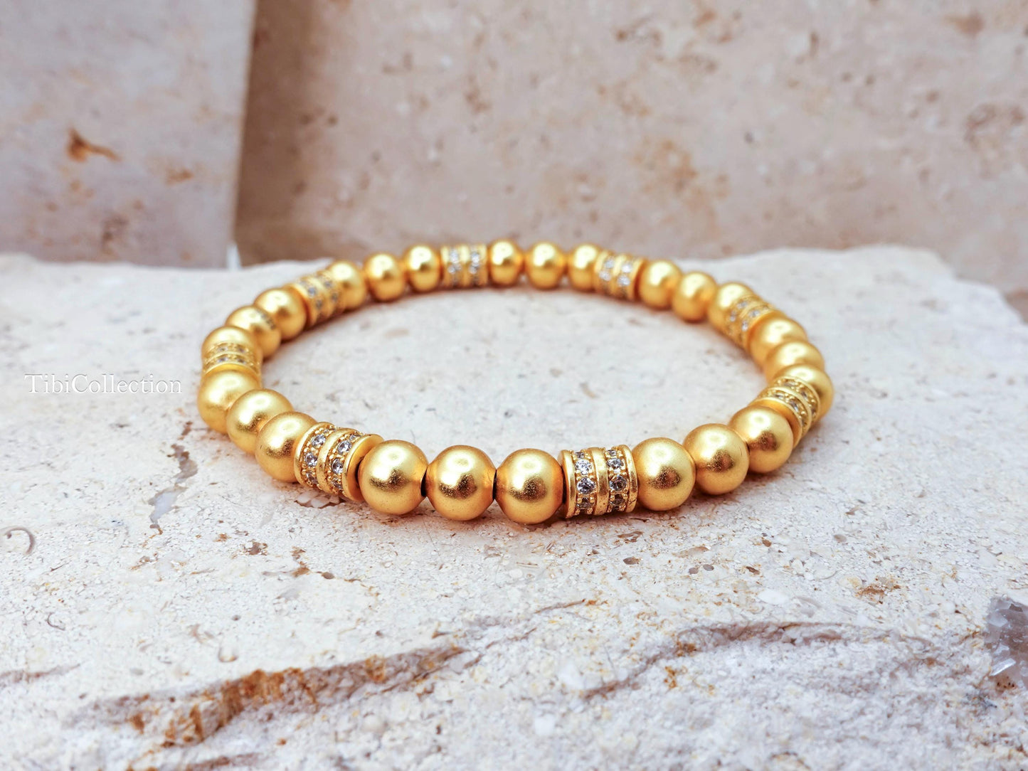 Gold Bracelet Stack, Lucky Money Wealth Abundance Jewelry Gift for Her Mom Sister